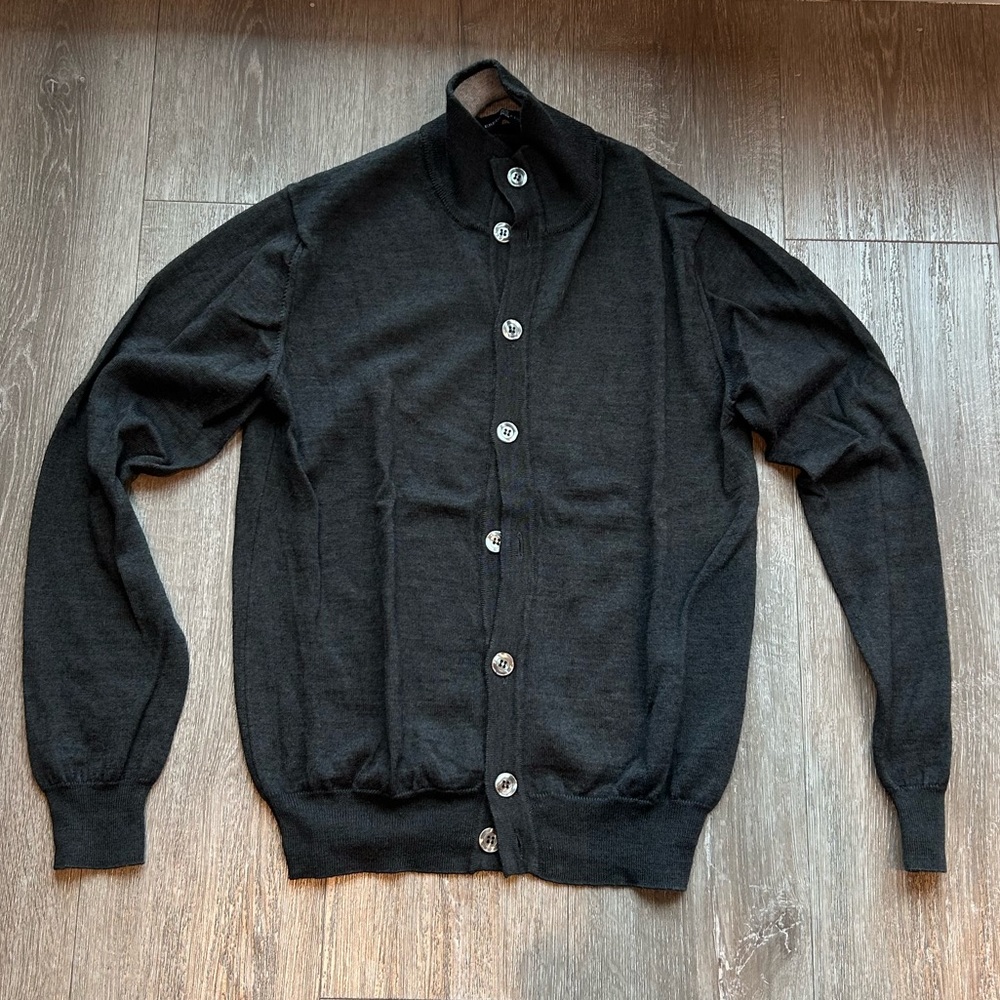 Eredi Pisano men’s button up cardigan size medium